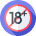 Icône +18 – Accès réservé aux adultes